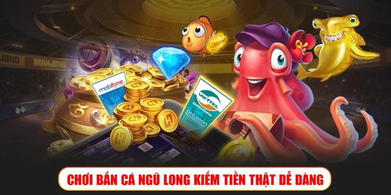 Bắn cá Ngũ Long K9Win: Truy kích long thần, săn xu khủng CHƠI BẮN CÁ NGŨ LONG KIẾM TIỀN THẬT DỄ DÀNG