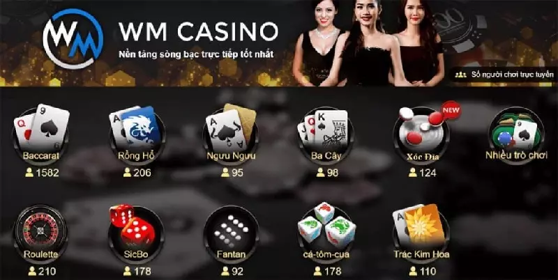 Lý do nên chọn sảnh WM Casino K9Win