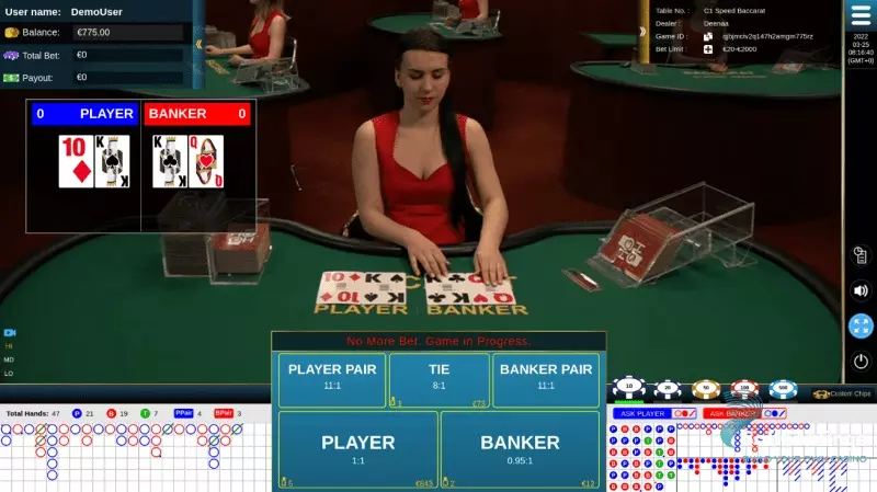 Sảnh Sexy Baccarat K9Win tối ưu